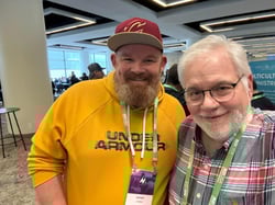Pastor Wes Humble meets members on the road