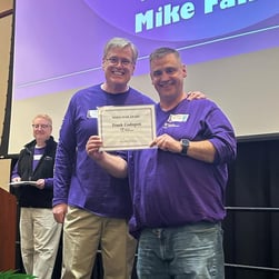 Frank Codispoti receives the 2025 Liberty Rising Star Award