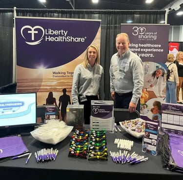 Liberty HealthShare represented at a small business expo