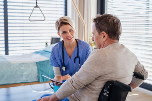 ask about treatments and recovery to set expectations